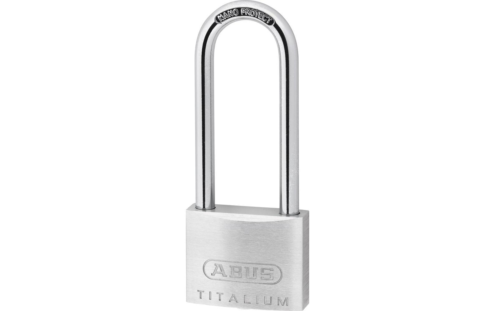 Abus Vorhängeschloss 64TI/40HB63 Silber Aluminium