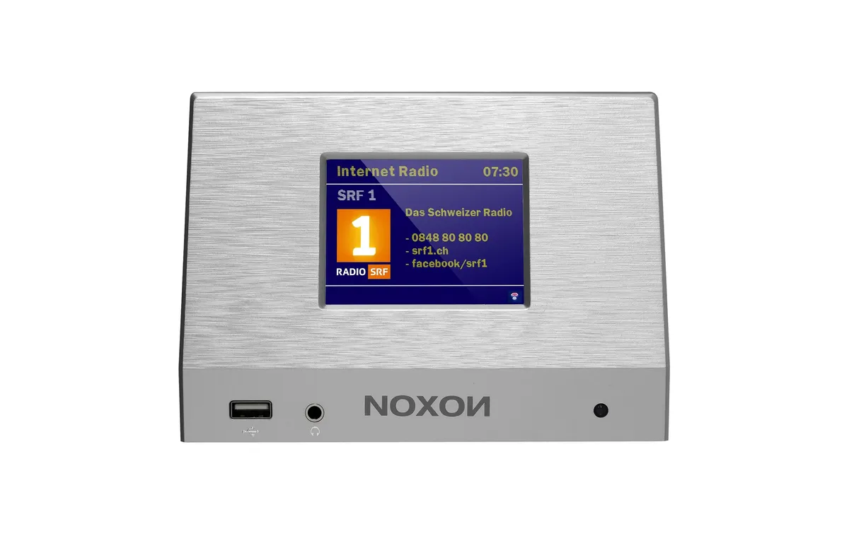 Noxon Radio-Tuner A120+ Silber