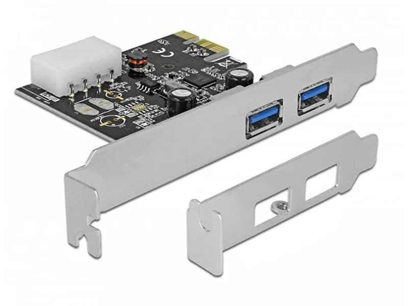 Delock PCI-Express-Karte USB 3.0 Typ-A + LowProfile Delock PCI-Express-Karte USB 3.0 Typ-A + LowProfile