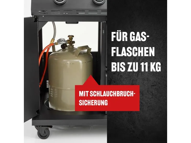 Landmann Gasgrill Cool Black 3.1 150 cm, maxX Zone