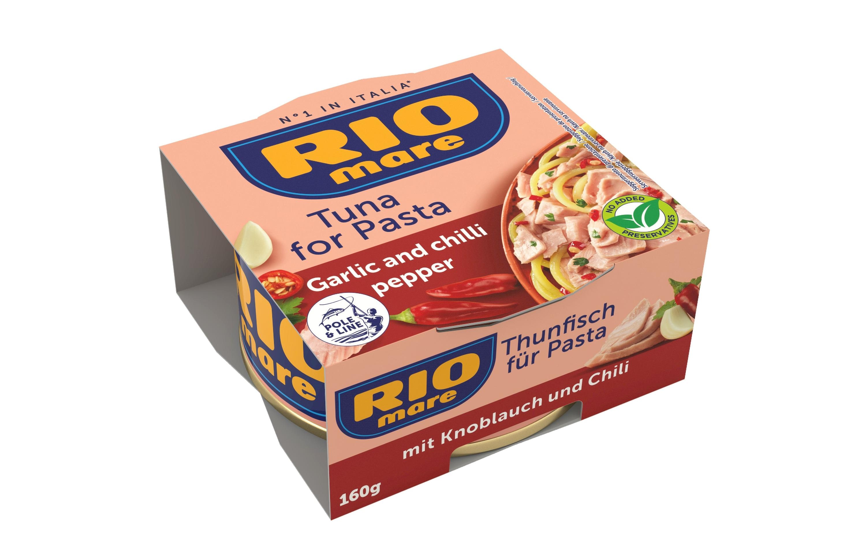 RIO mare Dose Per Pasta Knoblauch & Chili 160 g