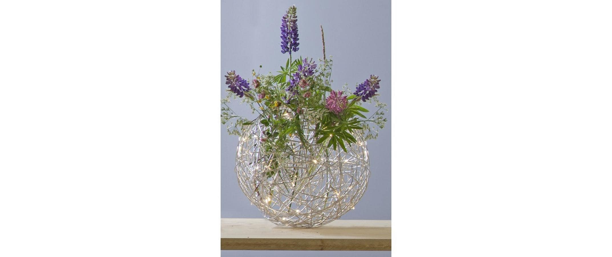 Star Trading Gartenlicht Outdoor Dekoration Trassel Warmweiss, 50 LED