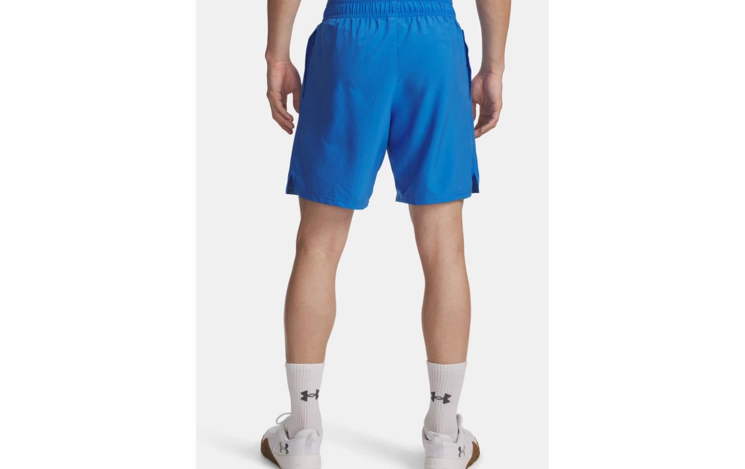 UNDER ARMOUR Trainingsshorts Tech Woven Wordmark Blau, L