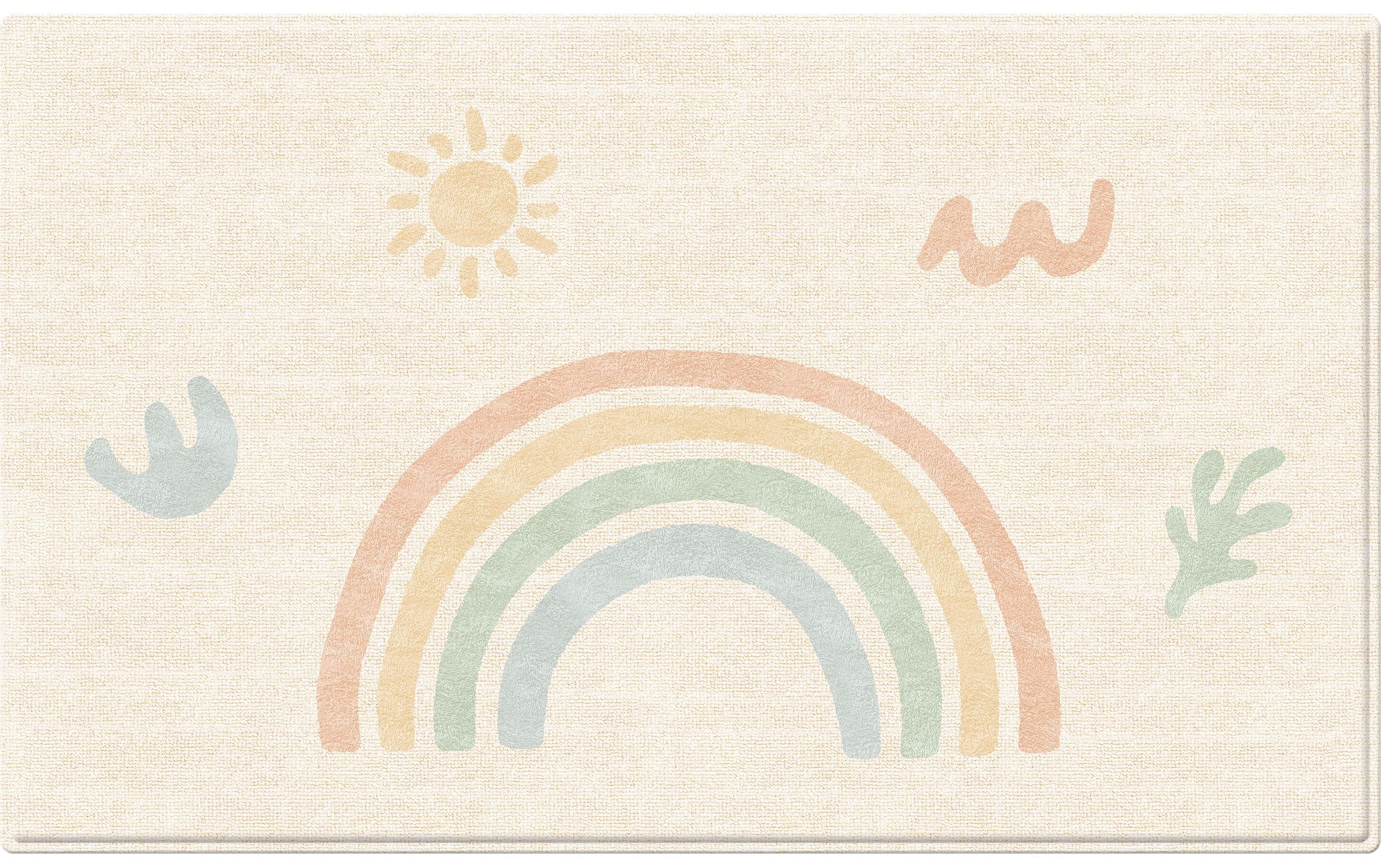 Dwinguler Spielmatte Rainbow & Nordic 230 x 140 cm