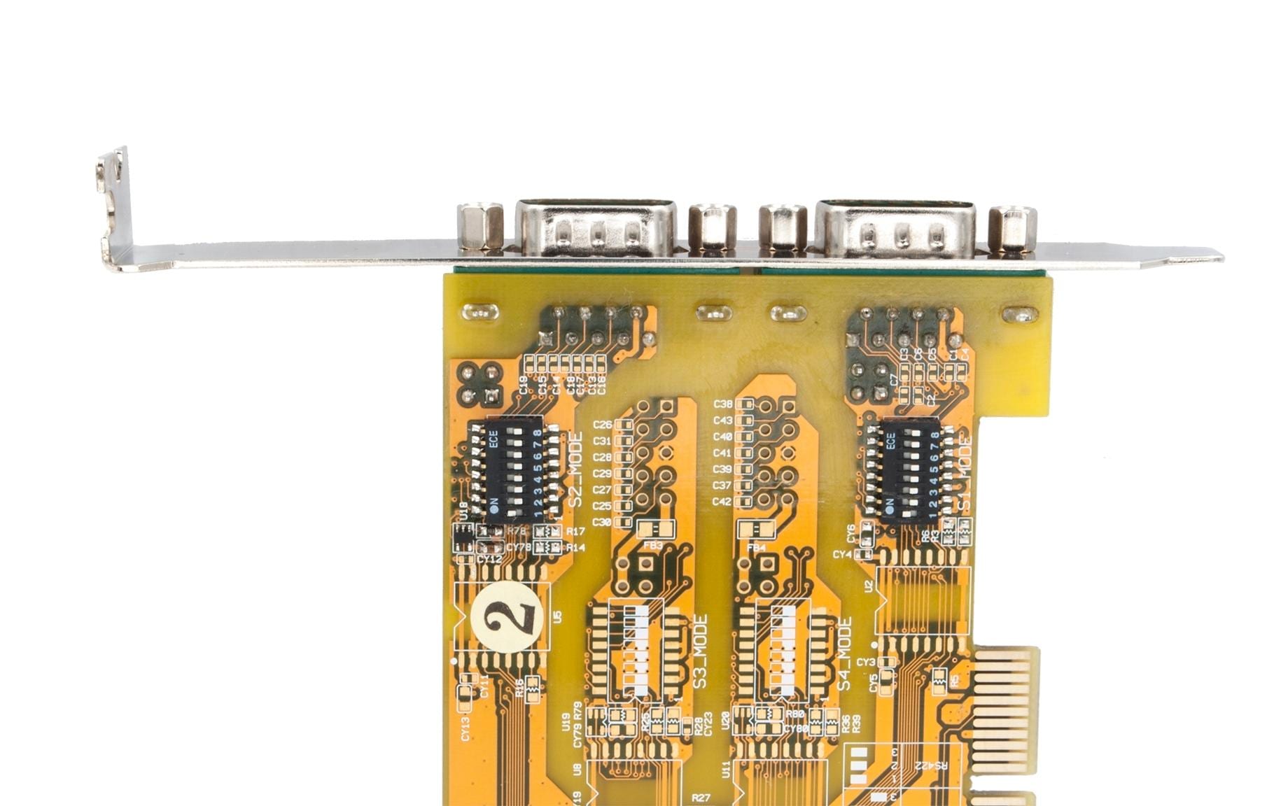Exsys PCI-Express-Karte RS-232/422/485