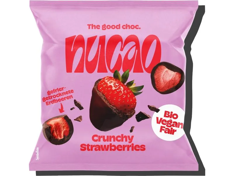 Nucao Crunchy Strawberries 50 g