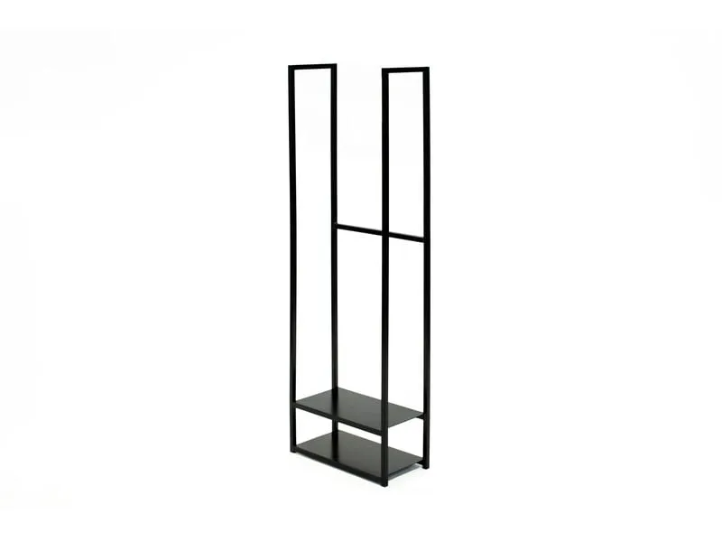 WESTMANN Kaminholzregal Porthos Stahl schwarz 40 x 20 x 120 cm WESTMANN Kaminholzregal Porthos Stahl schwarz 40 x 20 x 120 cm