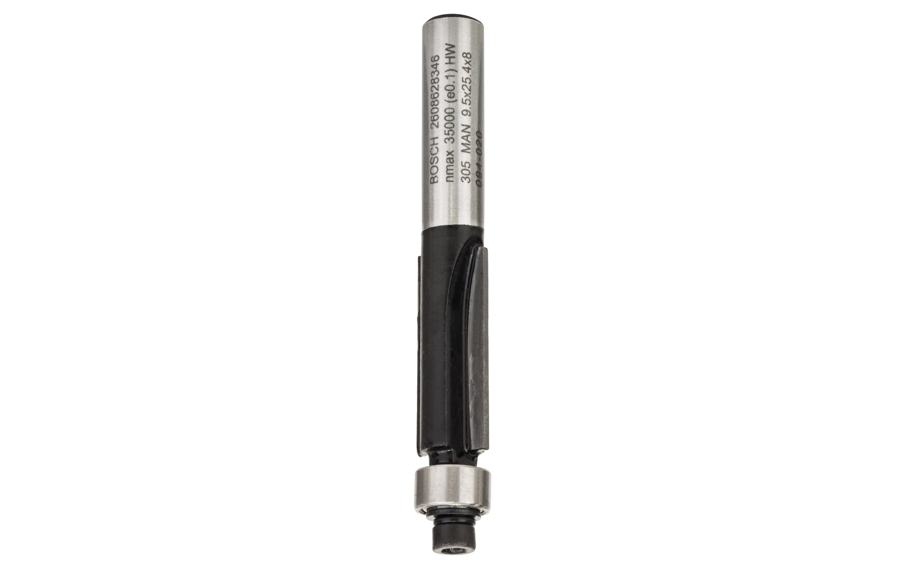 Bosch Professional Bündigfräser D1: 9.5 mm, L: 25.4 mm