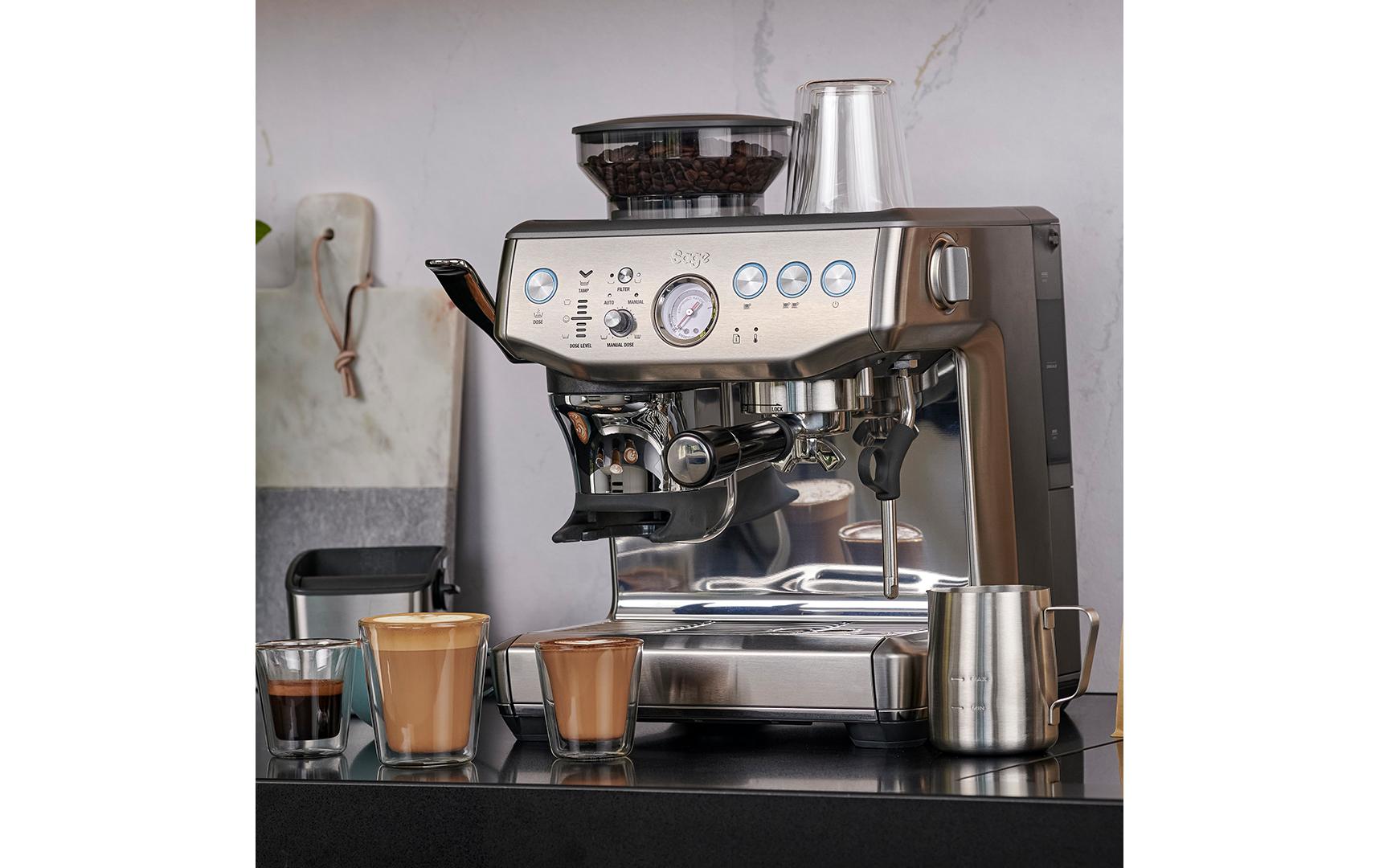 Sage Siebträgermaschine Barista Express Impress Edelstahl Sage Siebträgermaschine Barista Express Impress Edelstahl