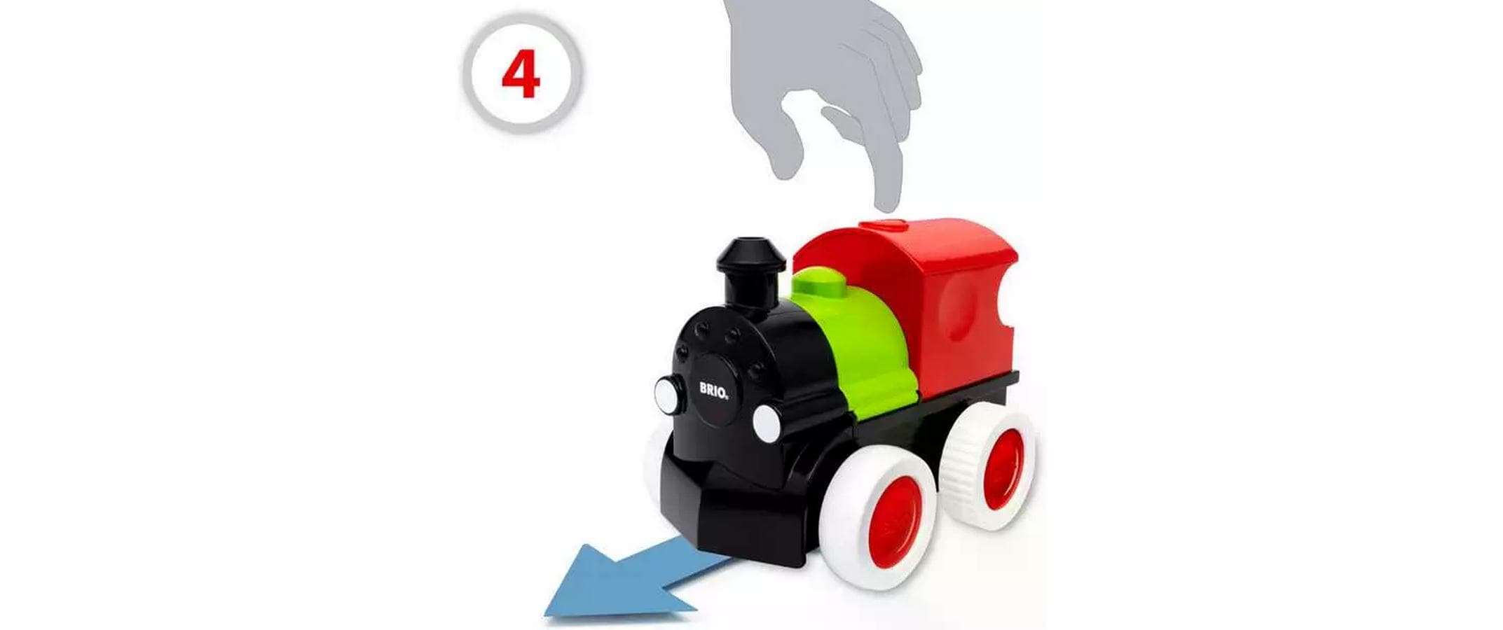 BRIO Eisenbahn Steam & Go Train