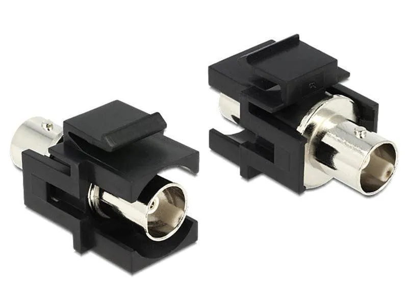 Delock Keystone-Modul BNC Schwarz