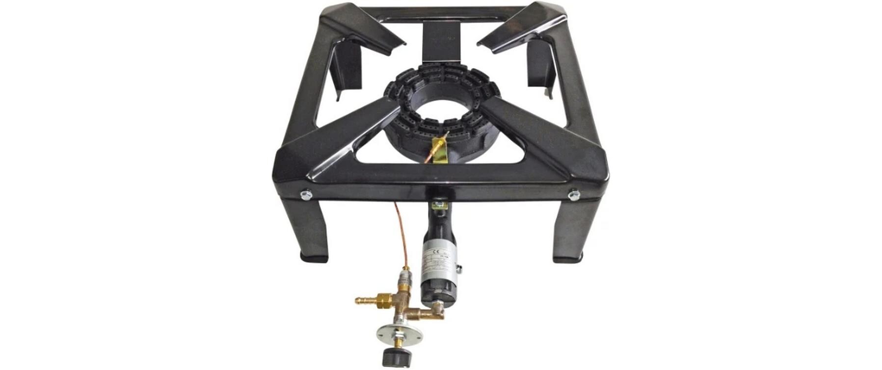 Blaser + Trösch Hockerkocher Stahl 10 kW, Schwarz