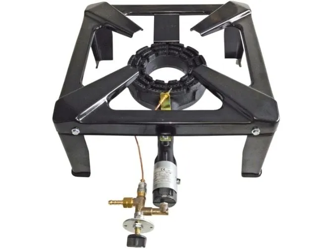 Blaser + Trösch Hockerkocher Stahl 10 kW, Schwarz