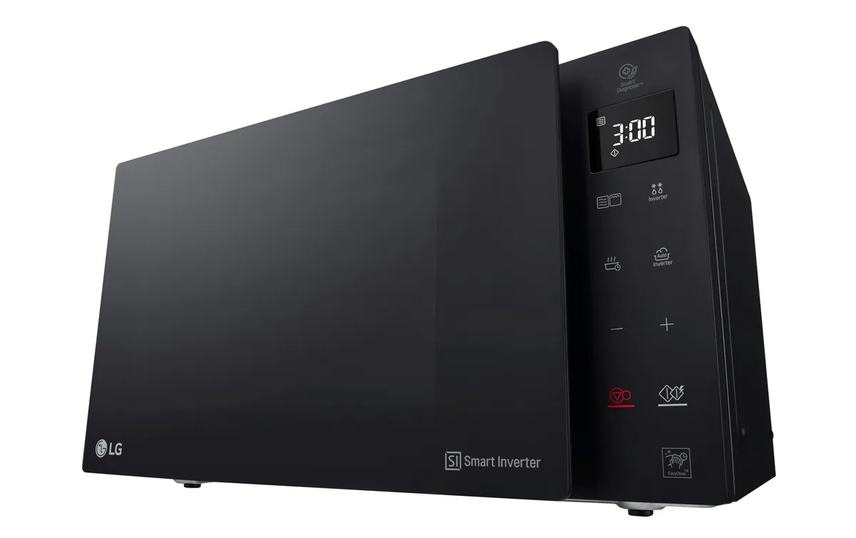 LG Mikrowelle NeoChef MH6535GIS Schwarz