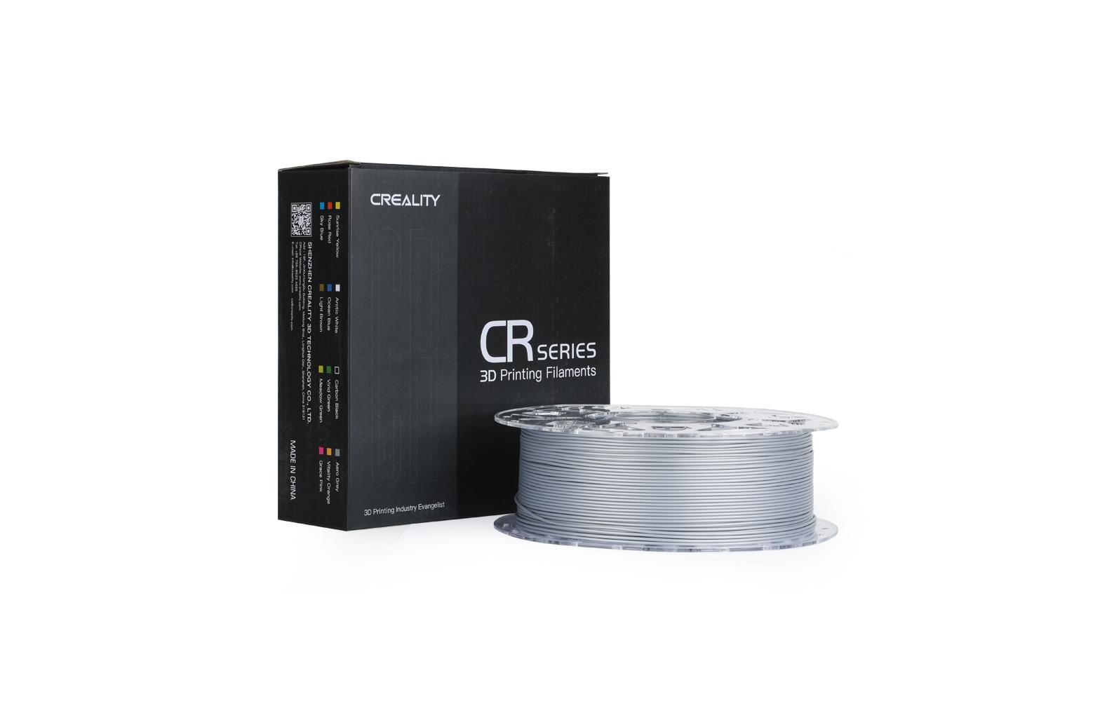Creality Filament CR-PLA Silber, 1.75 mm, 1 kg