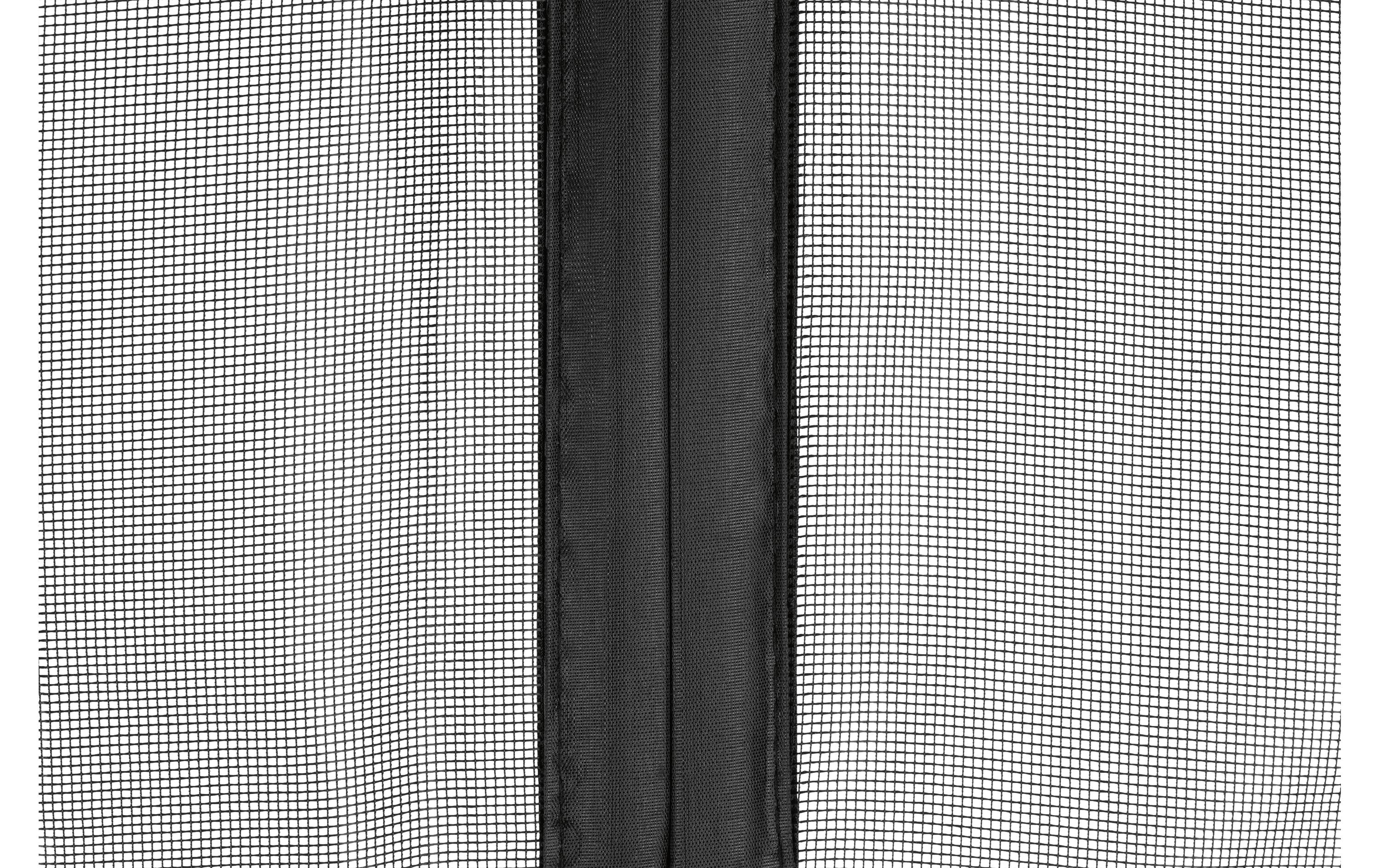 EASYmaxx Tür-Moskitonetz Strong Click, 100 x 210 cm, schwarz
