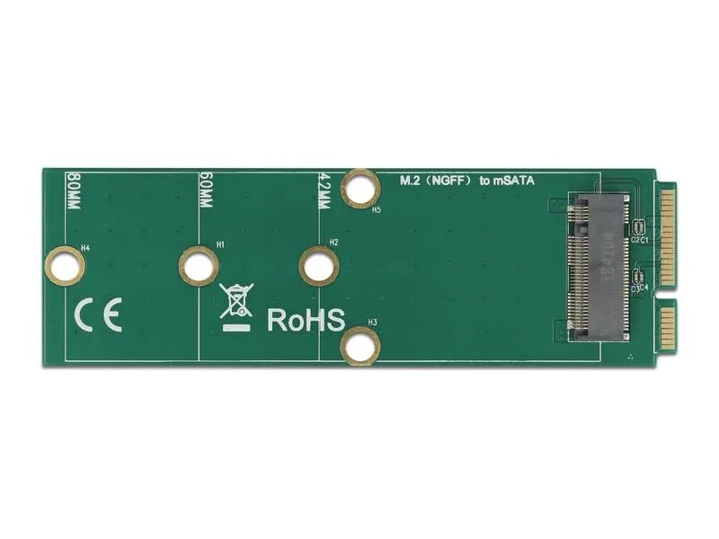 Delock Adapter mSATA – M.2 Key-B SATA SSD Delock Adapter mSATA – M.2 Key-B SATA SSD