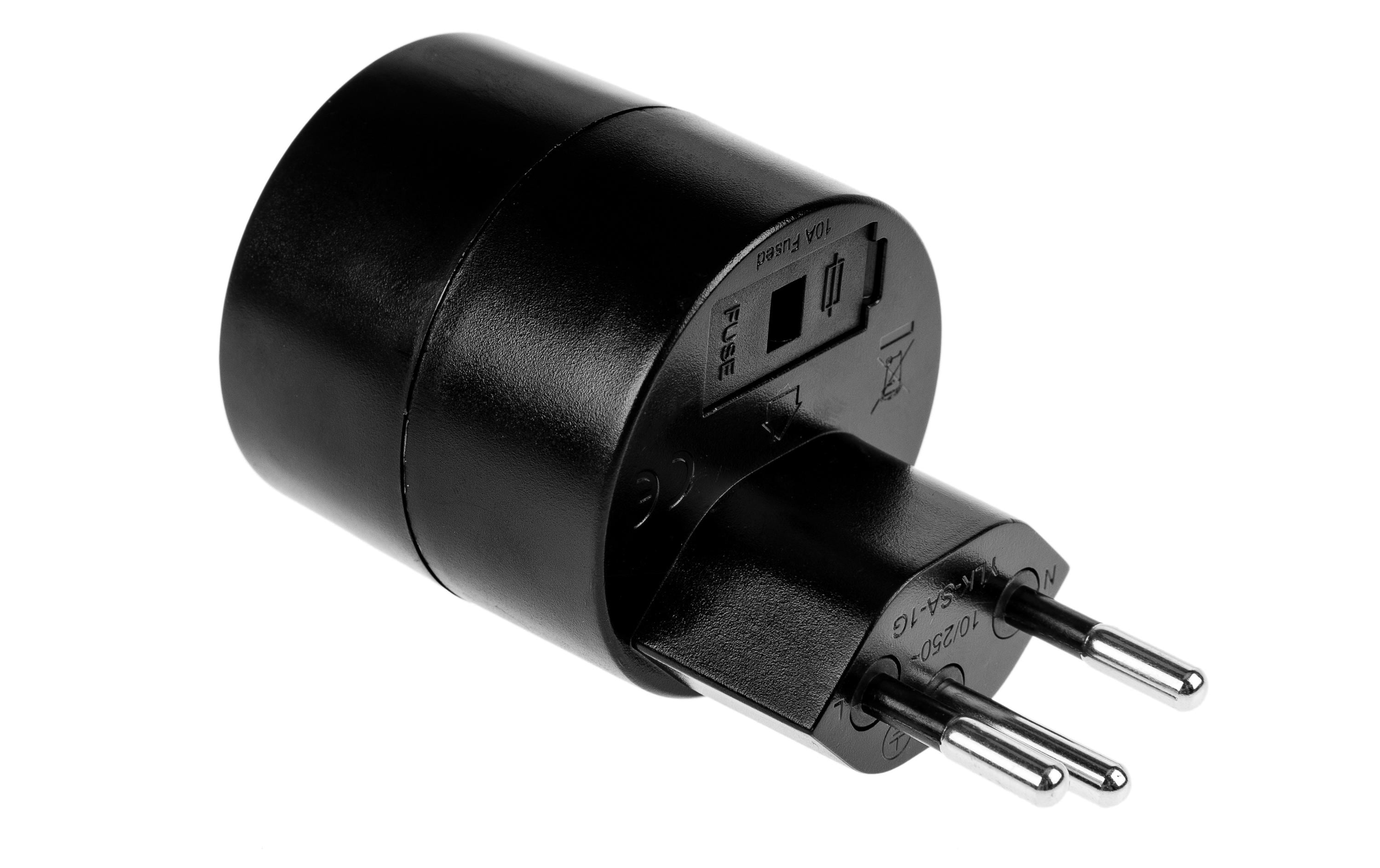 FURBER.power Reiseadapter Schuko – CH