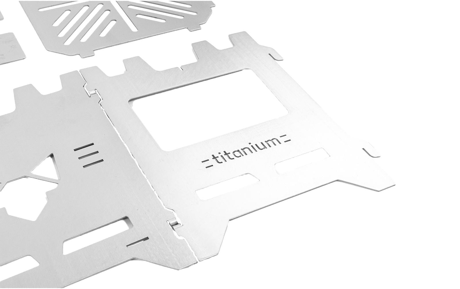 Fennek Grill Campingkocher Hobo Premium, Titan