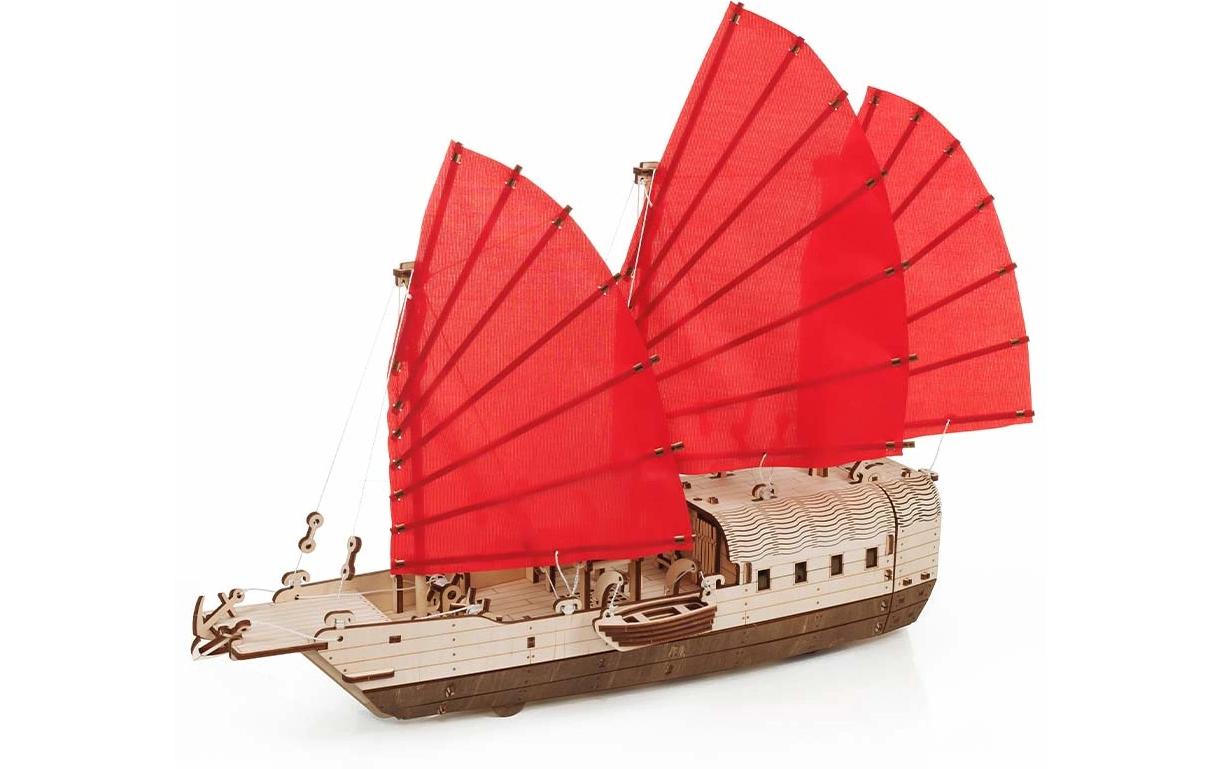 Eco-Wood-Art Bausatz Asiatisches Schiff Djong