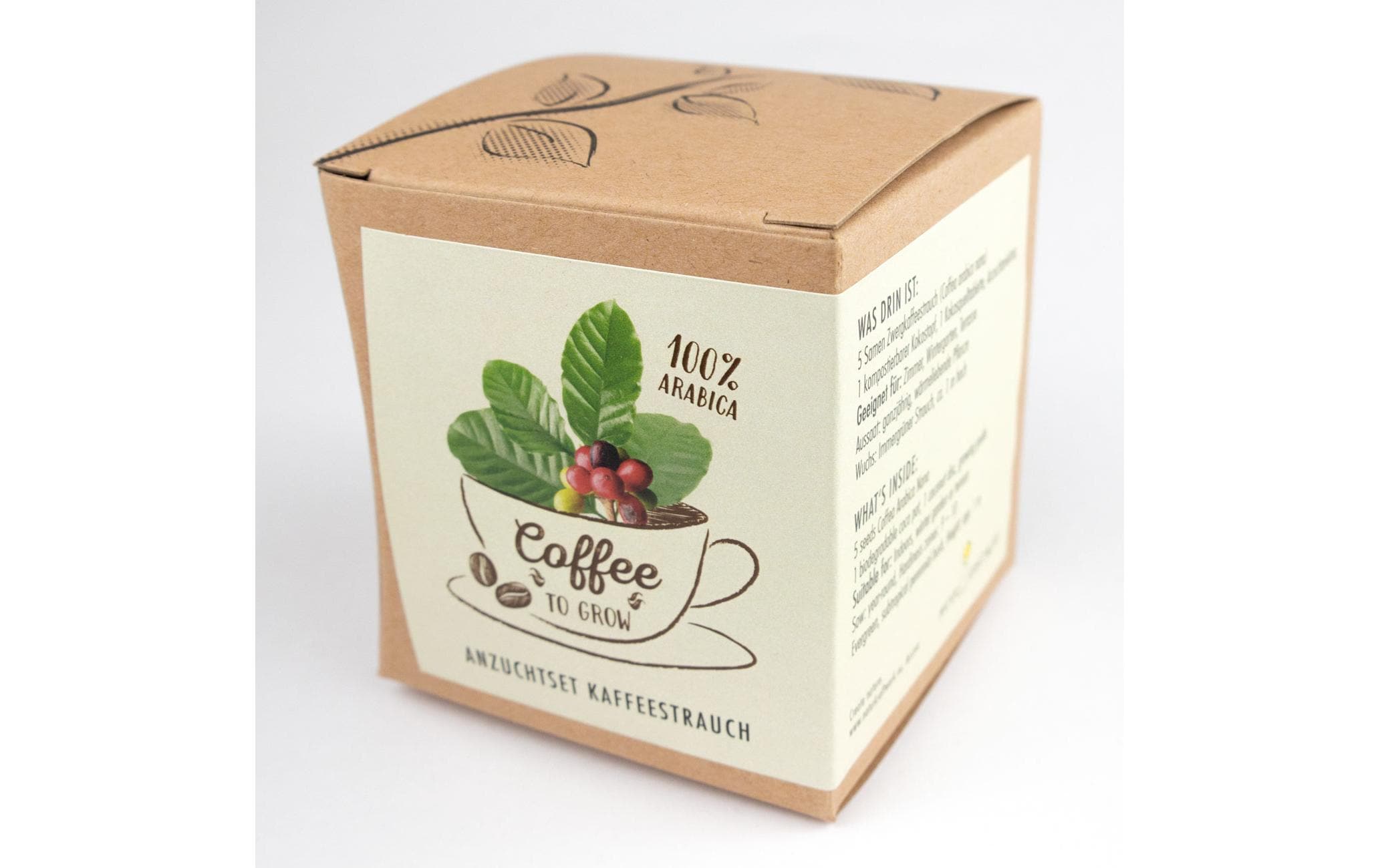 Naturkraftwerk Anzuchtset Coffee-to-grow mit Kaffeesaatgut