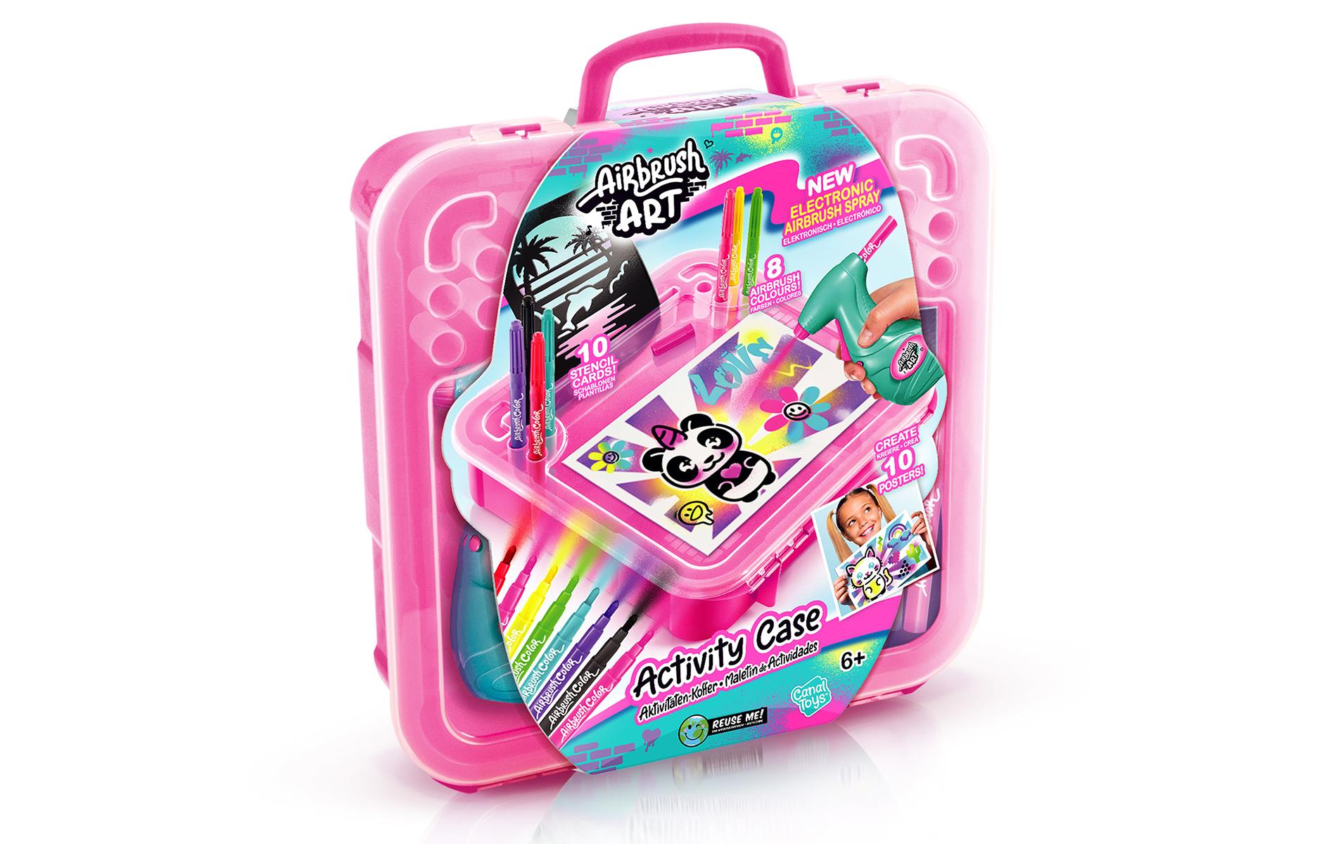 Canal Toys Bastelset Airbrush Art Activity Case