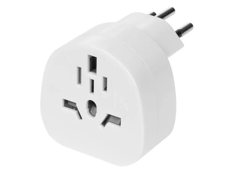 FURBER.power Reiseadapter Welt – CH, Weiss FURBER.power Reiseadapter Welt – CH, Weiss