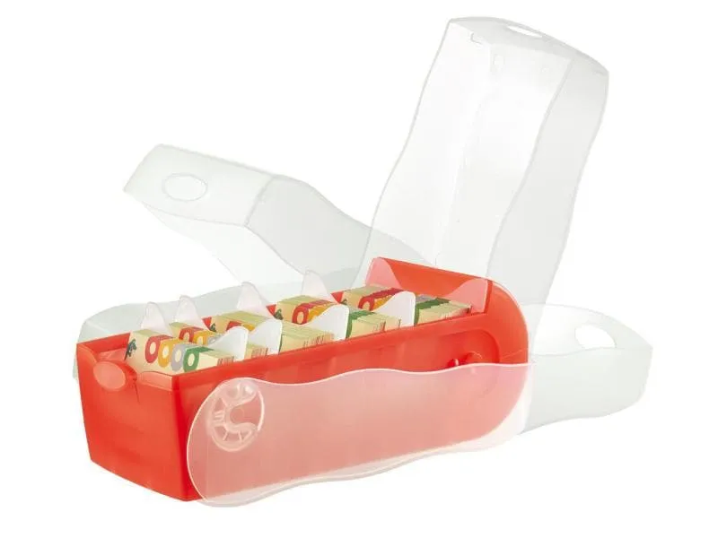 HAN Karteibox Croco A8 Rot HAN Karteibox Croco A8 Rot