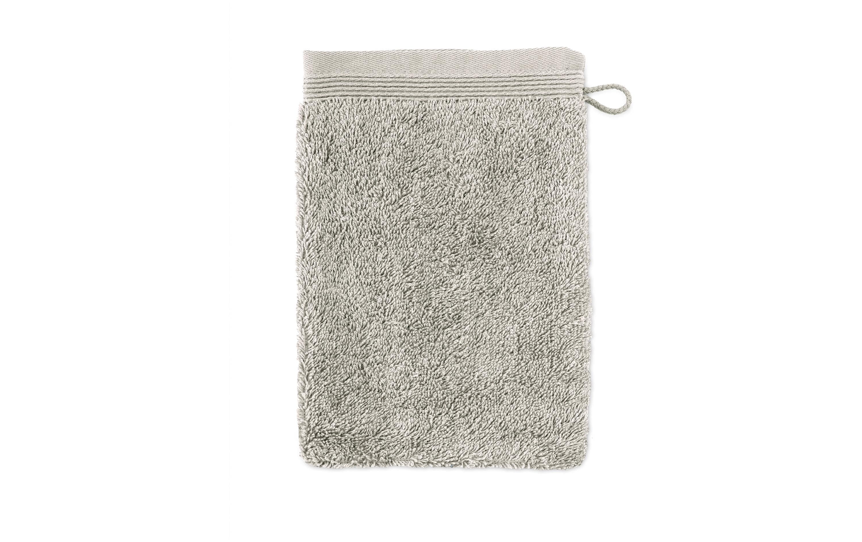 Möve Waschlappen Superwuschel 15 x 20 cm, Silber