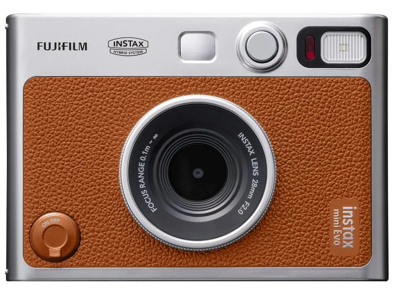 Fujifilm Fotokamera Instax Mini Evo Braun Fujifilm Fotokamera Instax Mini Evo Braun