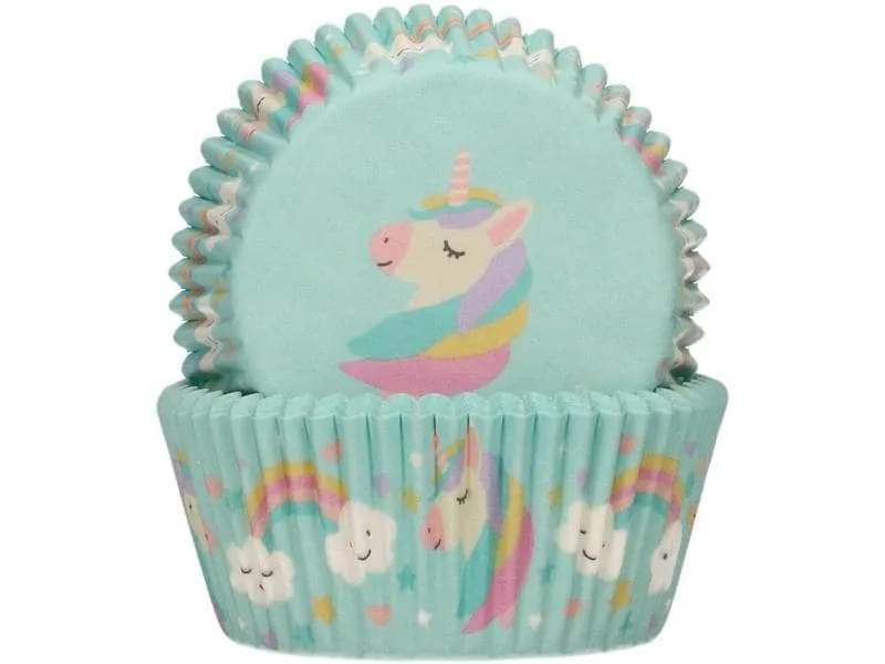 Funcakes Muffin Backform Einhorn 48 Stück Funcakes Muffin Backform Einhorn 48 Stück