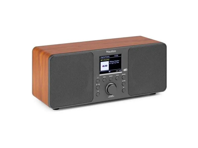 Audizio Genua-DG DAB+/FM Radio mit BT, Stereo, Grau Audizio Genua-DG DAB+/FM Radio mit BT, Stereo, Grau