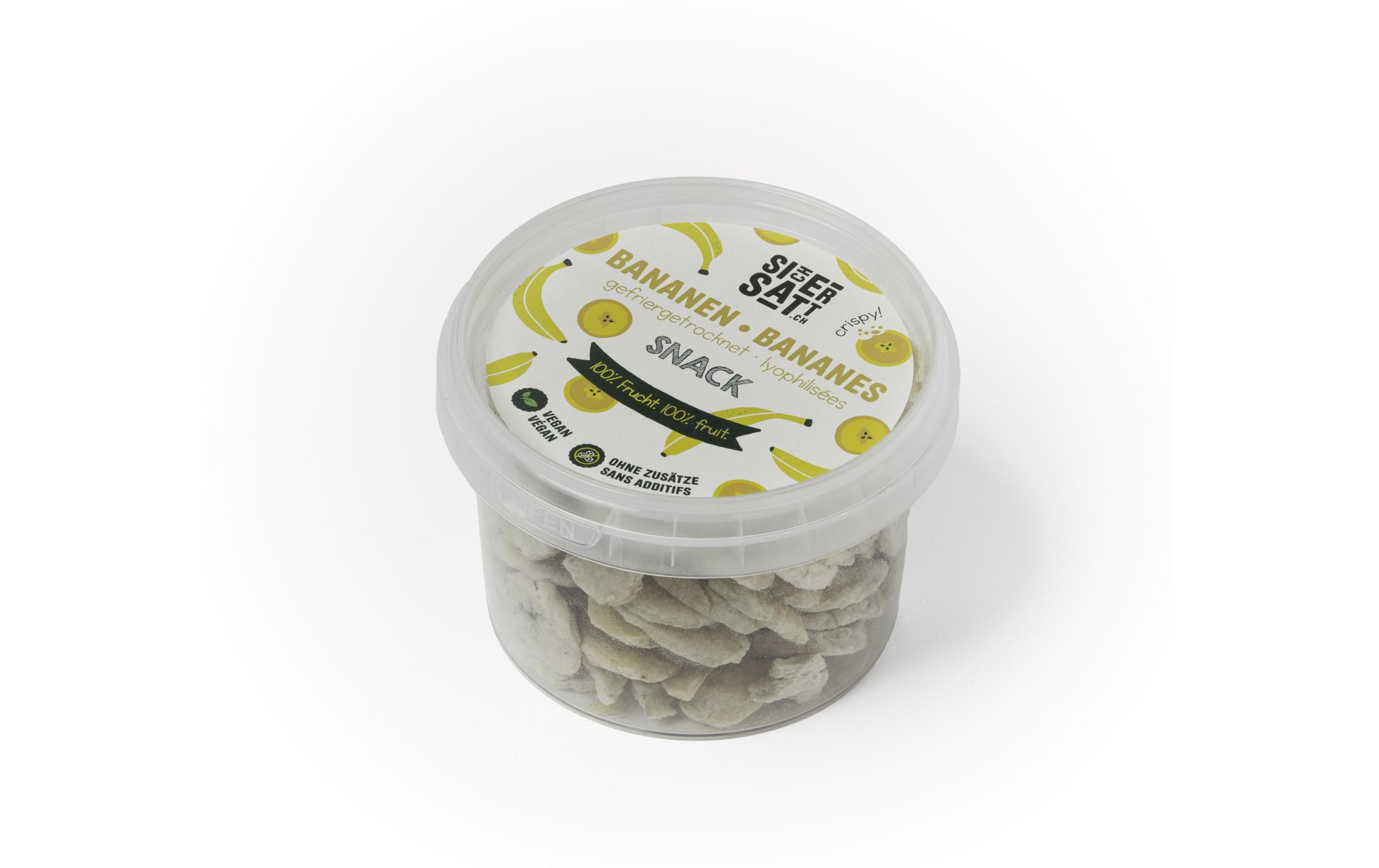 SicherSatt Bananen Snack gefriergetrocknet 45 g SicherSatt Bananen Snack gefriergetrocknet 45 g