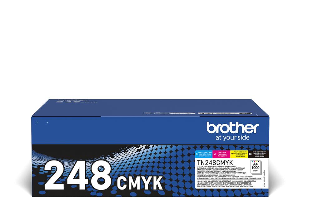 Brother Toner TN-248 VAL Black/Cyan/Magenta/Yellow