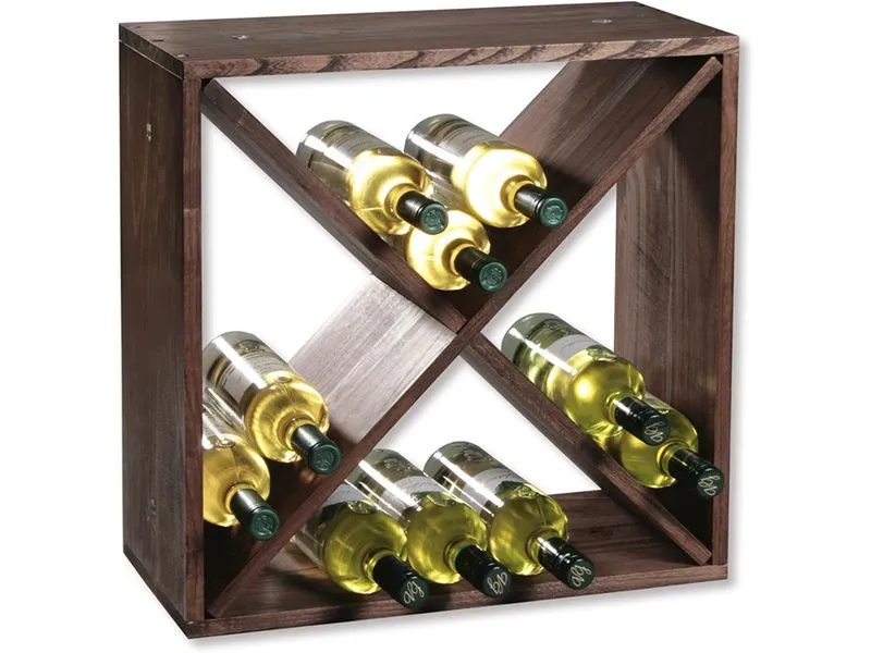 Kesper Weinregal Braun Kesper Weinregal Braun