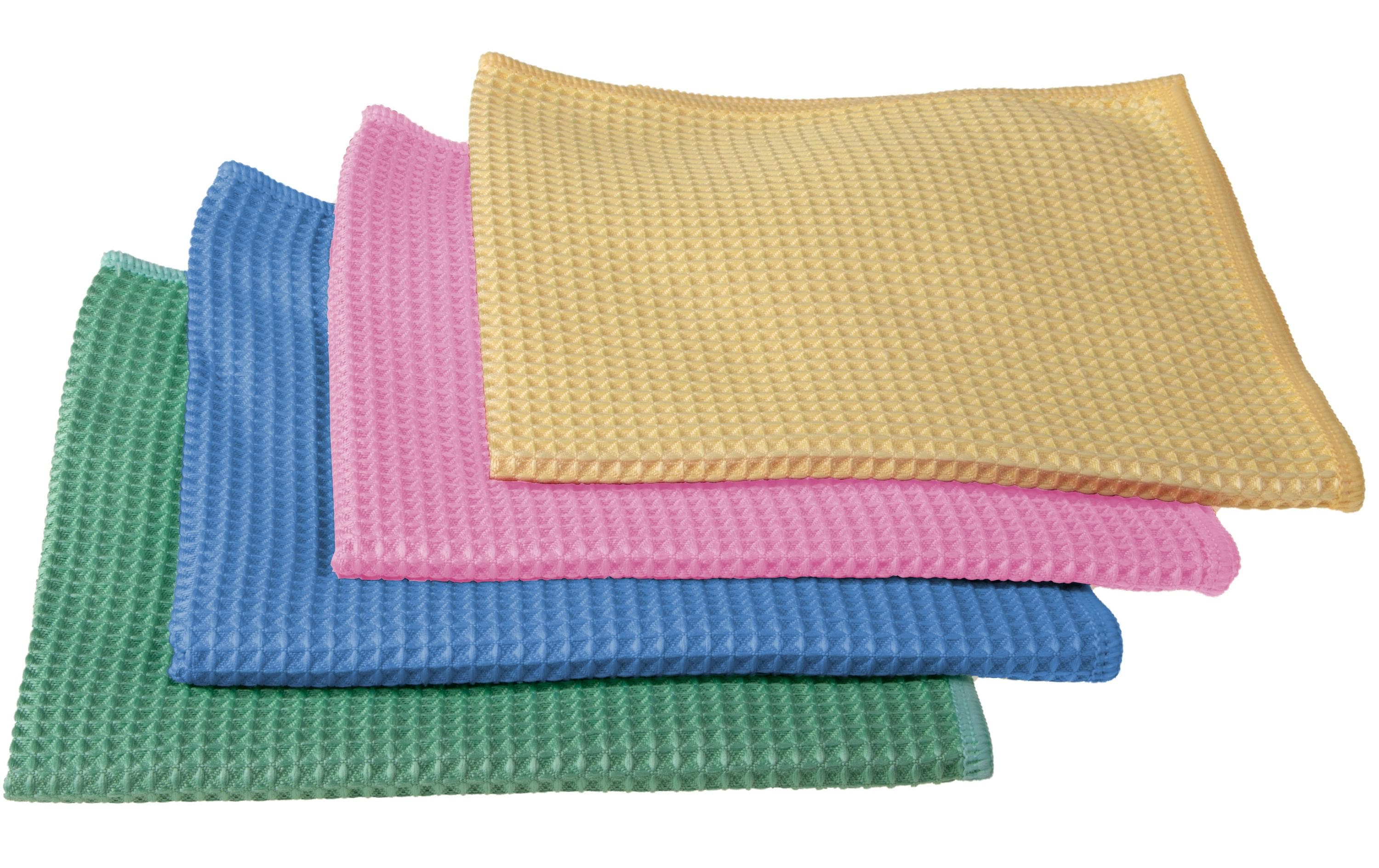 Edi Baur Mikrofaser-Reinigungstuch 5 Stück, Blau