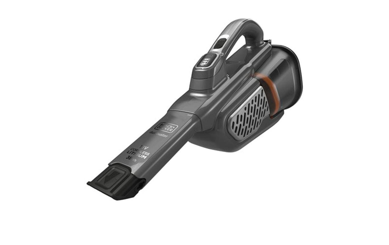 BLACK+DECKER Akku-Handsauger 36 Wh 18 V Lithium Schwarz/Titanium