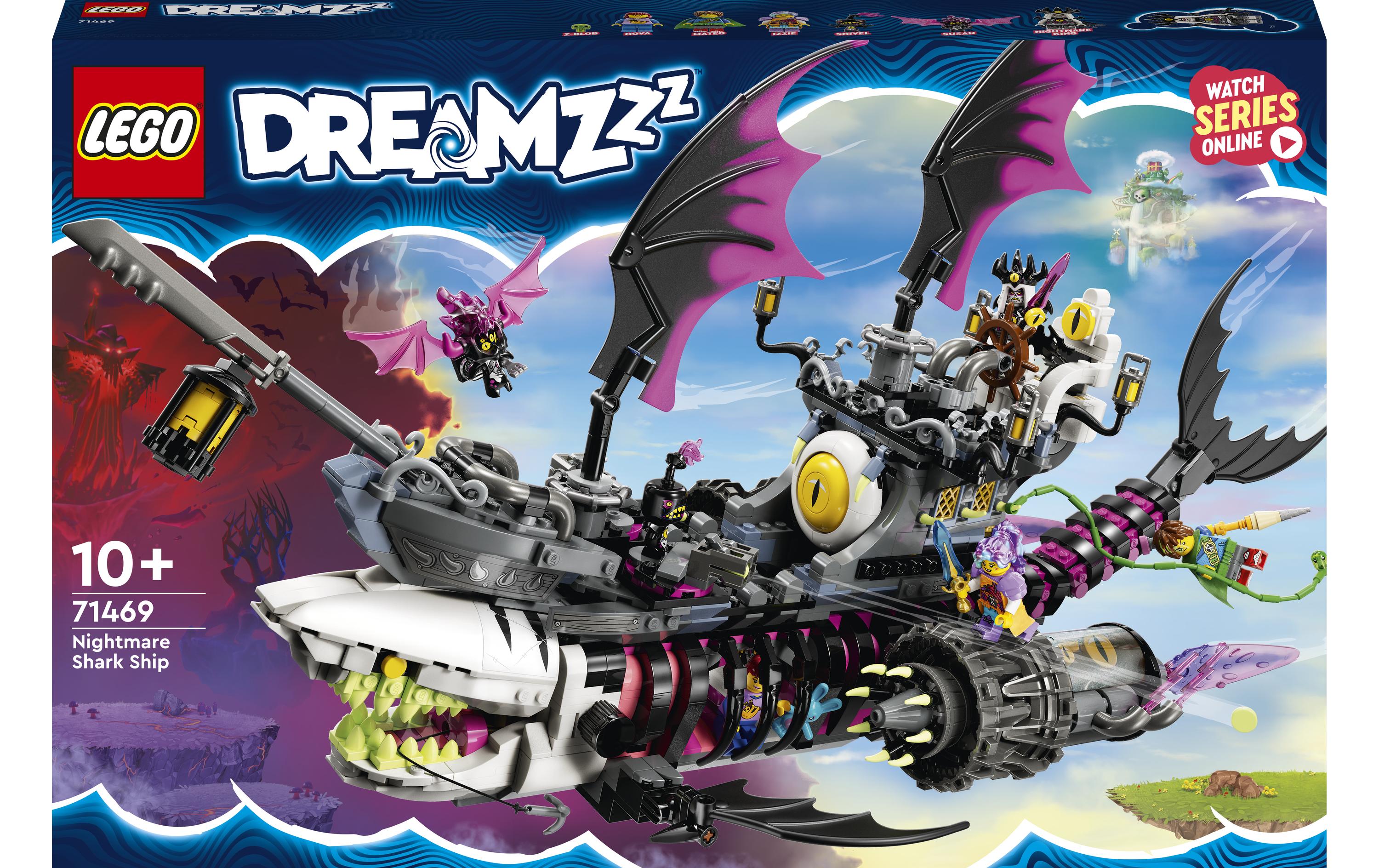 LEGO® DreamZzz Albtraum-Haischiff 71469