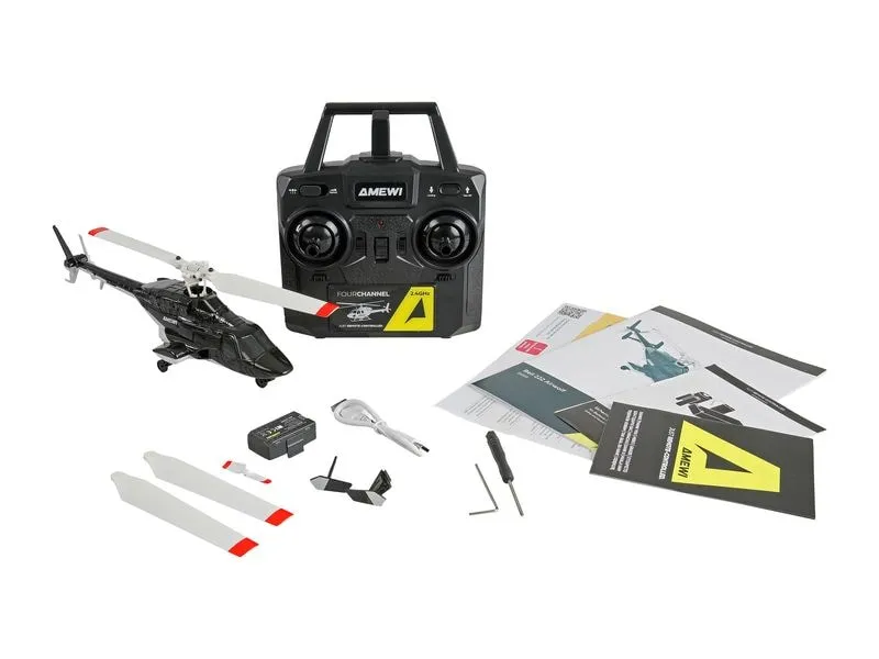 Amewi Helikopter Bell 222 Airwolf 4-Kanal 6G RTF