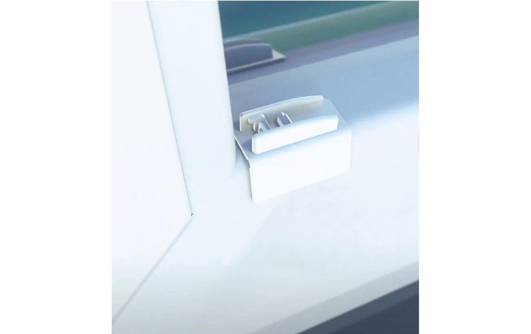 Gardinia Plissee-Falzklebeträger Weiss