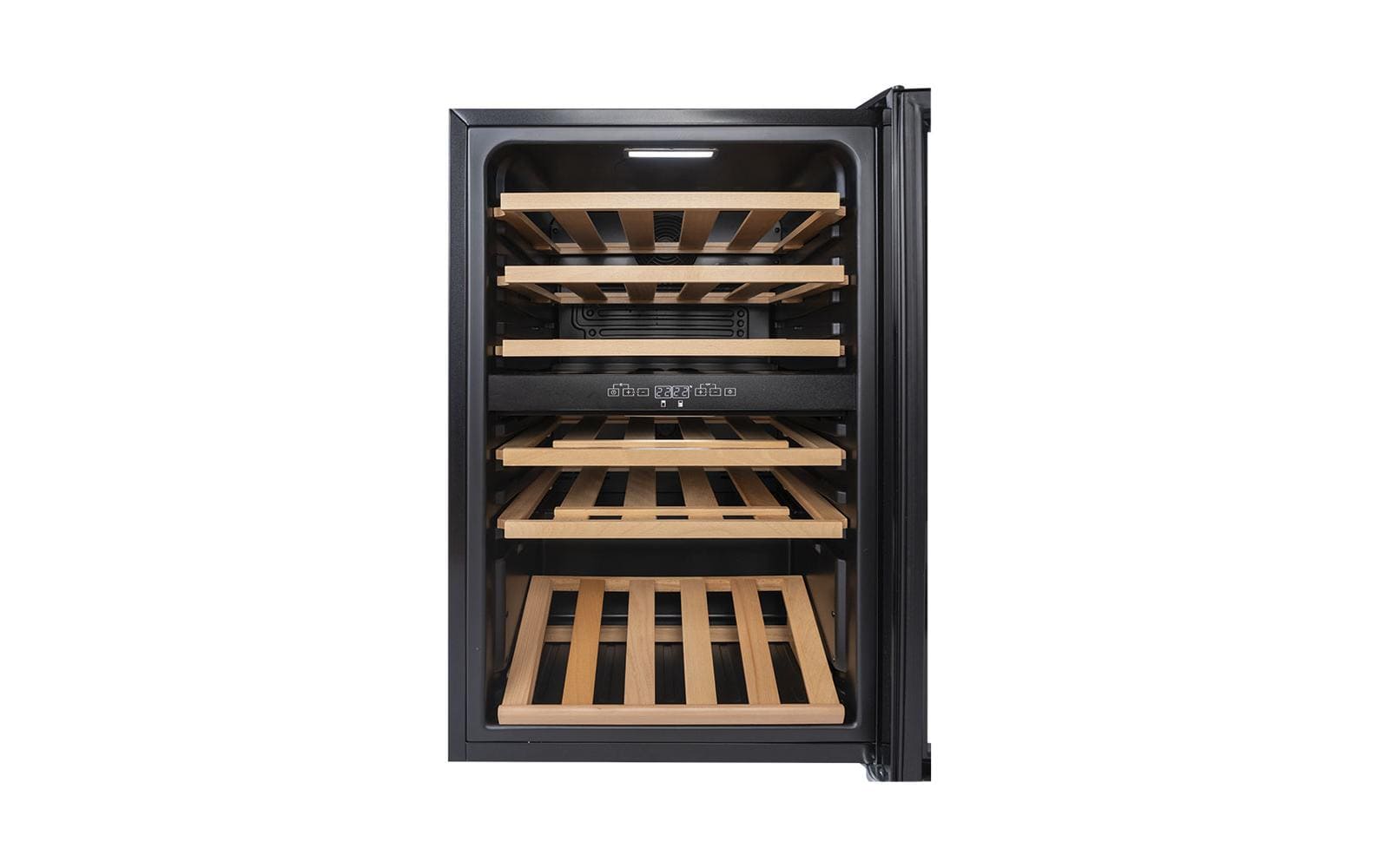 Kibernetik Weinkühlschrank WKH39D Rechts, Schwarz