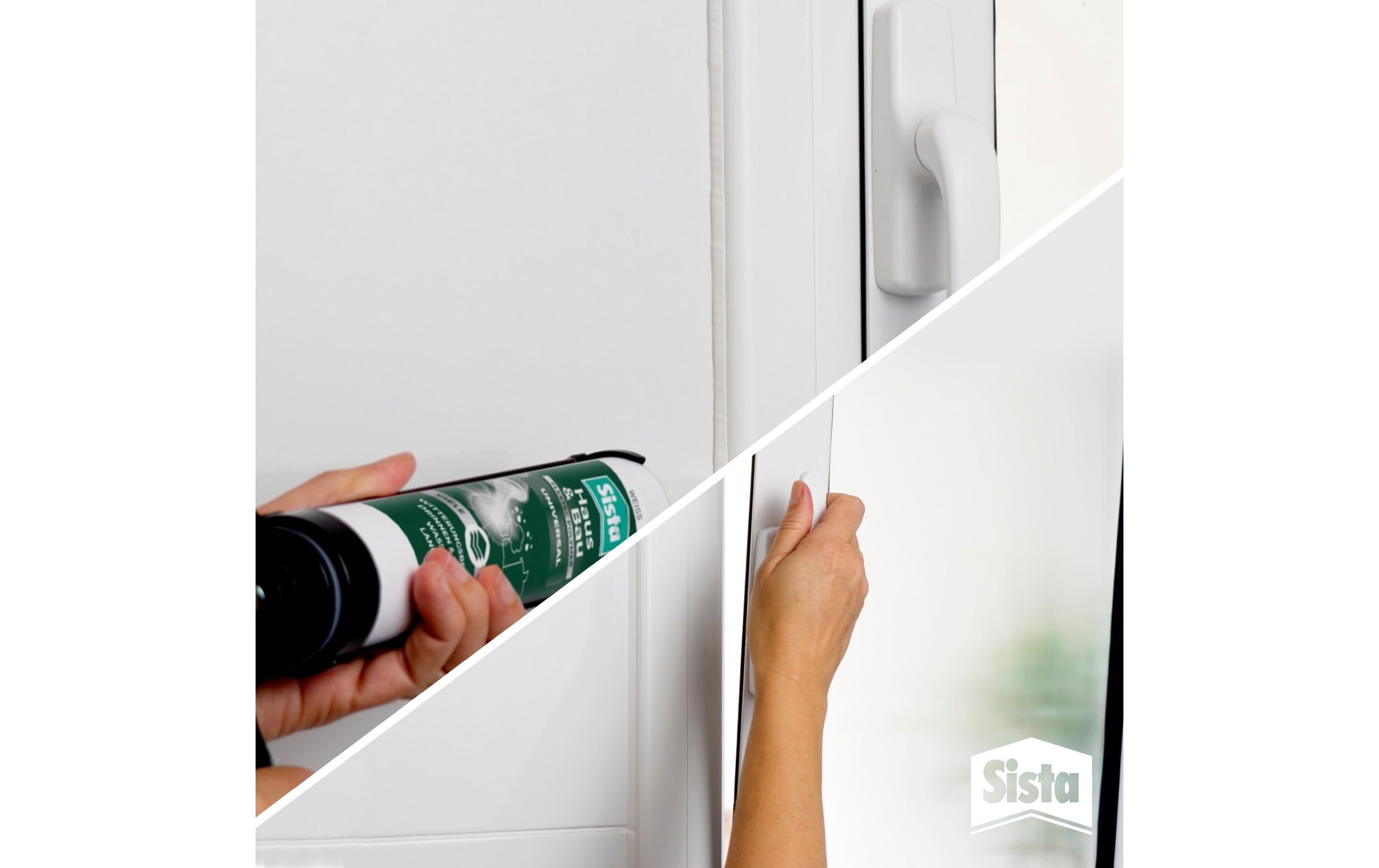 Sista Dichtmasse Haus & Bau Universal Transparent, 280 ml