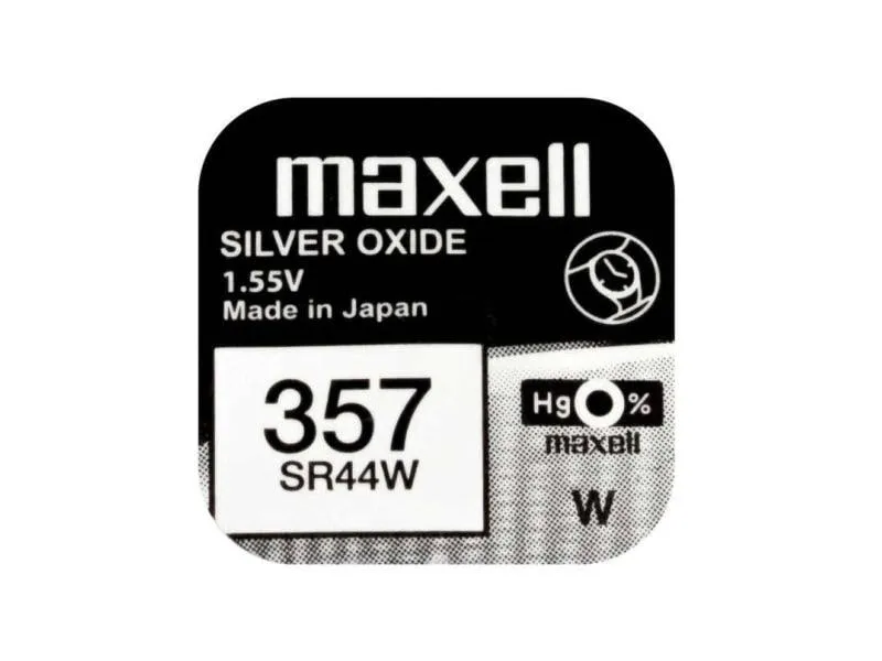 Maxell Europe LTD. Knopfzelle SR44W 10 Stück