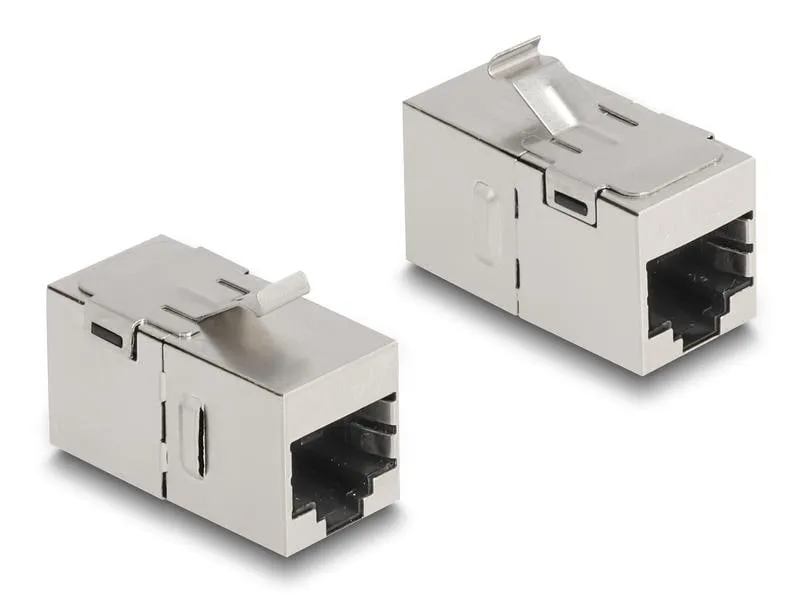 Delock Keystone-Modul RJ-45 - RJ-45, Cat.6A geschirmt
