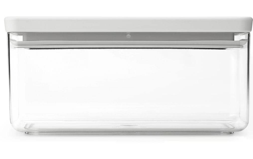 Brabantia Vorratsdose Tasty+ 1.5 l, Hellgrau/Transparent