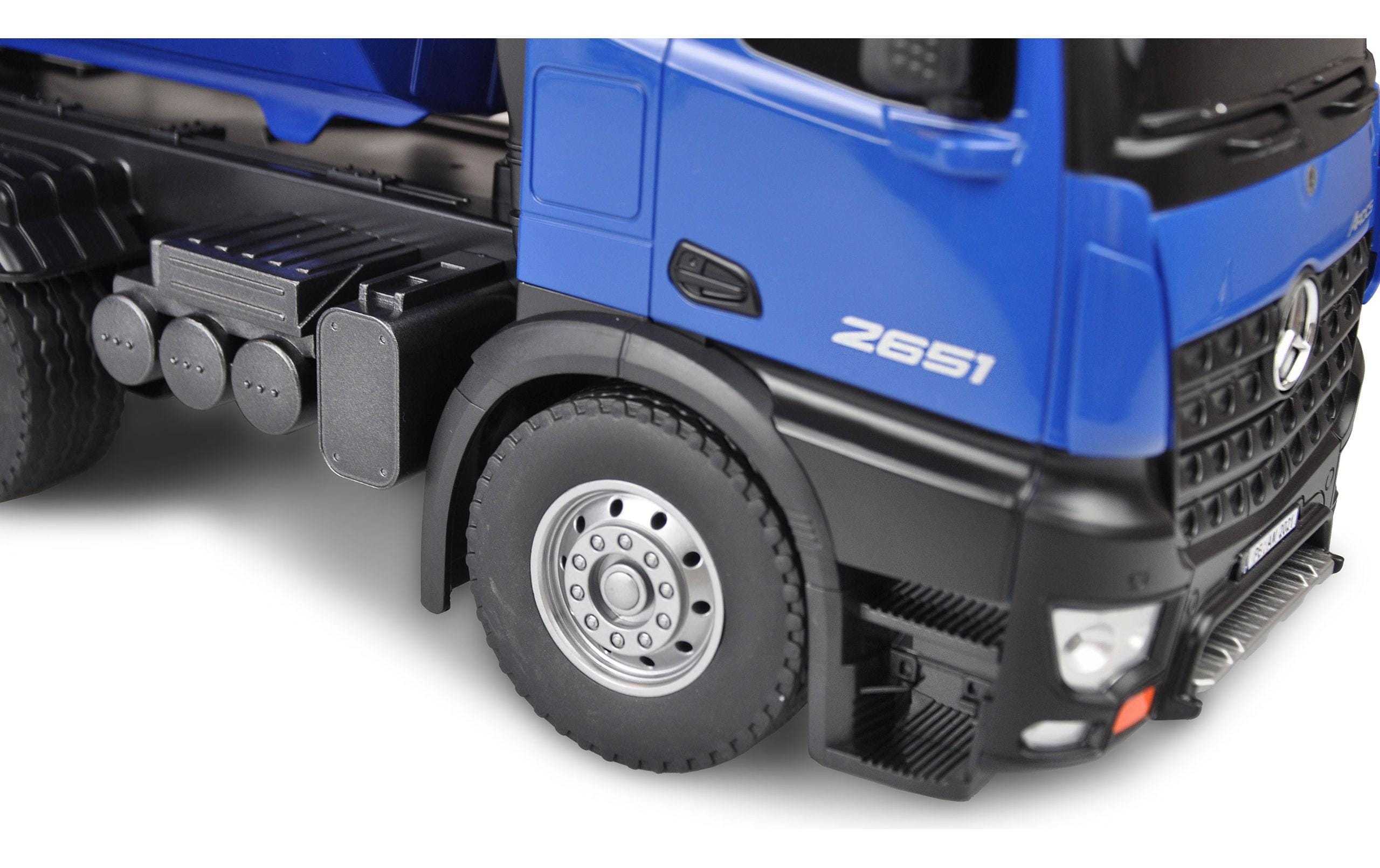 Amewi Lastwagen Mercedes-Benz Arocs 6x4, Blau 1:18, RTR