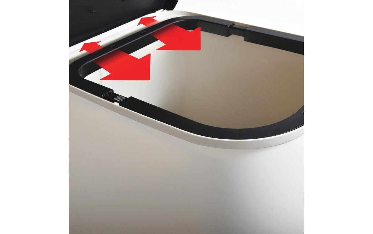 MSV Abfalleimer Harper 35 l, Taupe