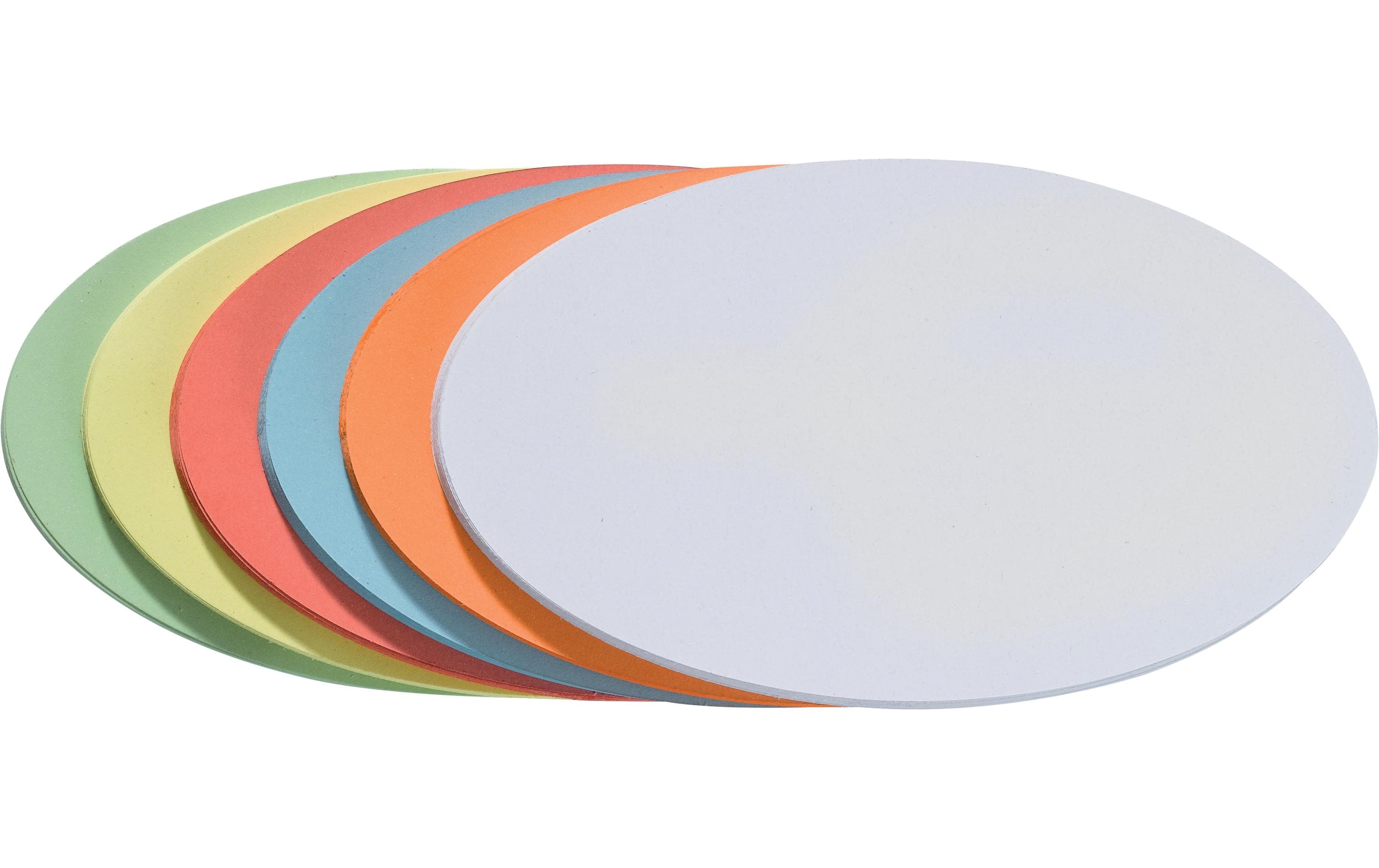 Franken Moderationskarten Oval 19 x 11 cm, Sortiert, 250 Stück Franken Moderationskarten Oval 19 x 11 cm, Sortiert, 250 Stück