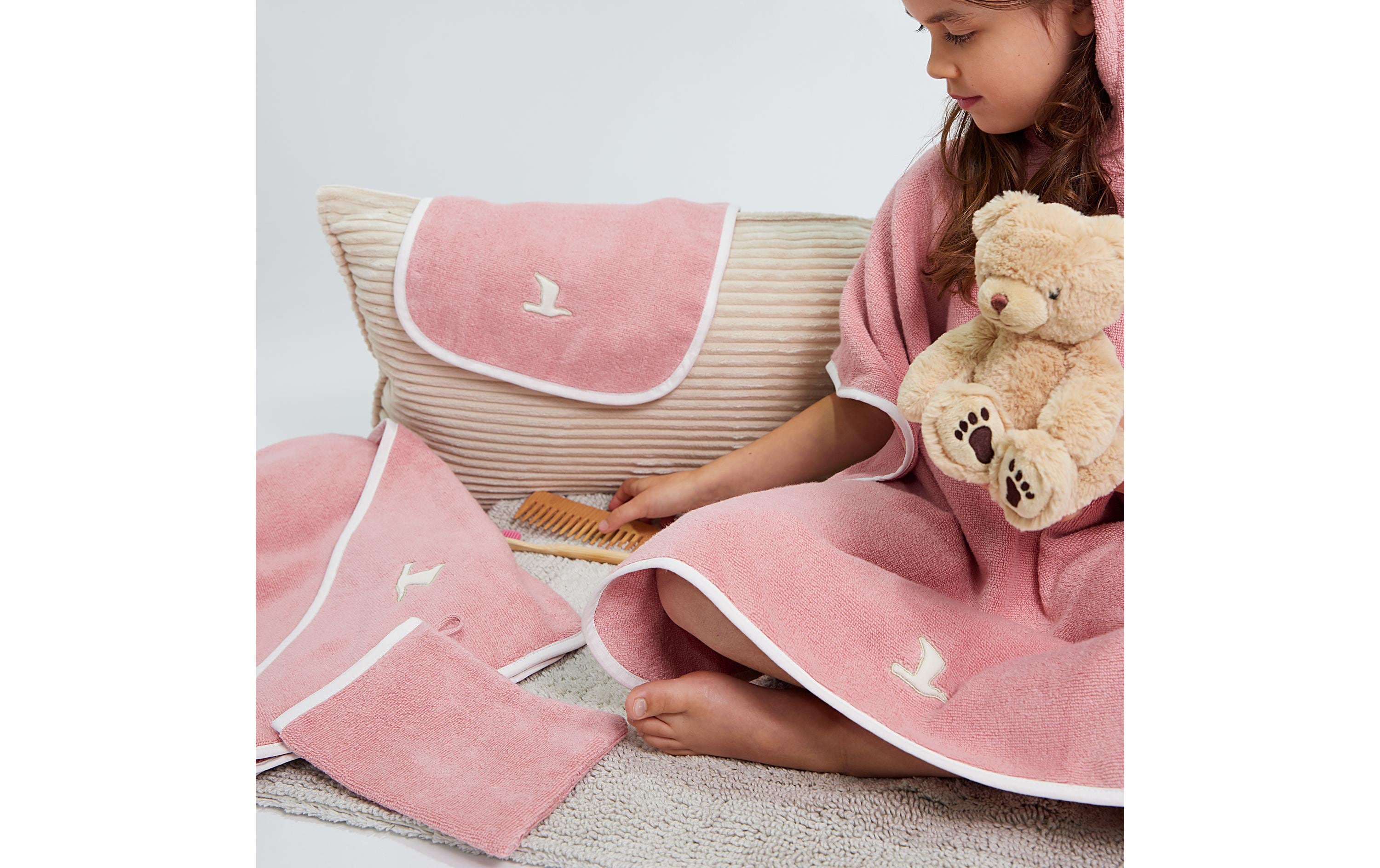 Möve Baby-Waschhandschuh Soft Hug 15 x 20 cm, Rosa