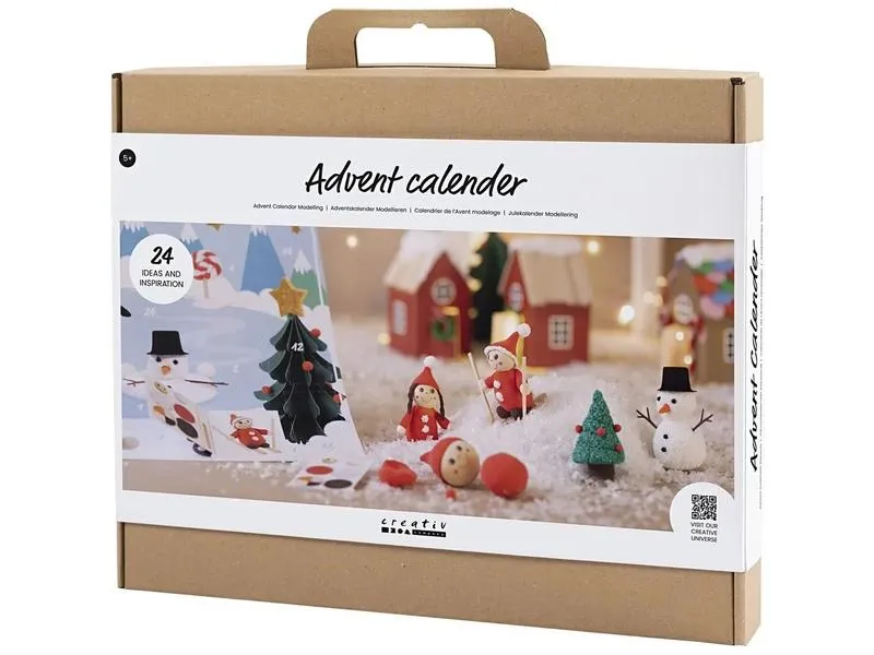 Creativ Company Adventskalender Bastelprojekte Modellieren